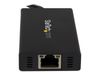 StarTech.com USB 3.0 Hub with Gigabit Ethernet Adapter - 3 Port - NIC - USB Network / LAN Adapter - Windows & Mac Compatible (ST3300GU3B) - hub - 3 ports_thumb_4