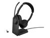 Jabra Over-Ear Headset Evolve2 55 UC Stereo with charging stand_thumb_3