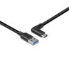 Lindy 32012 USB Kabel USB 3.2 Gen 2 (3.1 Gen 2) 0,5 m USB A USB C 10 Gbit/s 15 W Schwarz_thumb_3