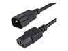 StarTech.com 1m Standard Computer Power Cord Extension C14 to C13 - power extension cable - 1 m_thumb_1