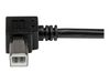StarTech.com 1m USB 2.0 A to Right Angle B Cable Cord - 1 m USB Printer Cable - Right Angle USB B Cable - 1x USB A (M), 1x USB B (M) (USBAB1MR) - USB cable - 1 m_thumb_5