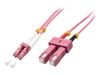 Cable Lindy LWL-Duplex LC/SC OM4 1m_thumb_1