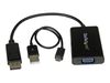 StarTech.com DisplayPort to VGA Adapter with Audio - 1920x1200 - DP to VGA Converter for Your VGA Monitor or Display (DP2VGAA) - DisplayPort/VGA-Adapter - 18.4 m_thumb_6