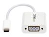 StarTech.com USB-C to VGA Adapter - White - 1080p - Video Converter For Your MacBook Pro / Projector / VGA Display (CDP2VGAW) - external video adapter - white_thumb_3