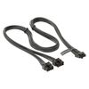Cable PSU Sea Sonic 12VHPWR to 2x 8-Pin black_thumb_2