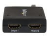 StarTech.com HDMI Cable Splitter - 2 Port - 4K 30Hz - Powered - HDMI Audio / Video Splitter - 1 in 2 Out - HDMI 1.4 - video/audio splitter - 2 ports_thumb_6