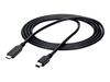 StarTech.com 6ft / 2m USB-C to Mini DisplayPort Cable - 4K 60Hz - Black - USB 3.1 Type C to mDP Adapter (CDP2MDPMM6B) - external video adapter - STM32F072CBU6 - black_thumb_1