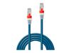 Lindy Premium patch cable - 30 cm - blue_thumb_2