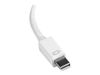 StarTech.com Mini DisplayPort auf HDMI 4k @ 30Hz Adapter - DP 1.2 zu HDMI Audio Video Konverter für MacBook Pro / Air - Weiß - Videokonverter - weiß_thumb_4