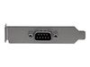 StarTech.com 9-pin seriell Stecker auf 10-pin Mainboard Header LP Slotblech - serielles Bedienfeld - 23 cm_thumb_2