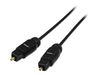 StarTech.com 15 ft Thin Toslink Digital Optical SPDIF Audio Cable - 15ft / 15 Feet Optical Audio Cable (THINTOS15) - digital audio cable (optical) - 4.6 m_thumb_1