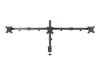 Neomounts FPMA-D550D3 mounting kit - full-motion - for 3 LCD displays - black_thumb_2