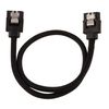 CORSAIR Premium-Sleeved-SATA-Kabel 2er Pack - Schwarz_thumb_1