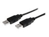 StarTech.com 1m USB 2.0 A to A Cable - M/M - 1m USB 2.0 aa Cable - USB a male to a male Cable (USB2AA1M) - USB cable - USB to USB - 1 m_thumb_1
