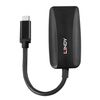 Lindy 43337 Videokabel-Adapter 0,13 m USB Typ-C DisplayPort Schwarz_thumb_2