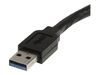 StarTech.com 32.8 ft Active USB 3.0 Extension Cable with AC Power Adapter - Shielded - Male to Female USB USB 3.1 Gen 1 Type A (5Gbps) Extender (USB3AAEXT10M) - USB extension cable - 10 m_thumb_3