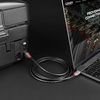 Lindy 36941 USB Kabel USB 2.0 1 m USB C USB B 0,48 Gbit/s Schwarz_thumb_5