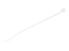 StarTech.com Kabelbinder 100x2 mm - Selbstsichernde Nylon-Kabelbinder mit Gebogener Spitze, Bündeldurchmesser bis zum 22 mm, 8 kg Zugfestigkeit, 94V-2/UL, 100 Stück - Weiß (CBMZT4N) - Kabelbinder - TAA-konform_thumb_1