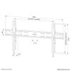 Neomounts WL30S-850BL18 TV mount wall 43-86" - fixed - lockable - fast installation_thumb_20