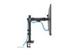 Neomounts DS60-600BL2 mounting kit - full-motion - for 2 monitors - black_thumb_5