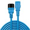 Lindy 30470 Stromkabel Blau 0,5 m C14-Koppler C13-Koppler_thumb_2