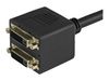 StarTech.com DVI-D auf 2x DVI-D 30cm Splitter Kabel - Dual Link DVI25 Y-Kabel - Stecker/2x Buchse - DVI-Adapter vergoldete Kontakte - Video-Verteiler - 30.5 cm_thumb_4