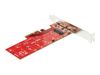 StarTech.com M2 PCIe SSD Adapter - x4 PCIe 3.0 NVMe / AHCI / NGFF / M-Key - Low Profile and Full Profile - SSD PCIe M.2 Adapter (PEX4M2E1) - Schnittstellenadapter - M.2 Card - PCIe x4_thumb_5