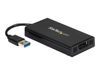 StarTech.com USB 3.0 auf Displayport Adapter - Externe Monitor Grafikkarte DisplayLink zertifiziert - Ultra HD 4k - USB/DisplayPort-Adapter - TAA-konform - 9 m_thumb_1