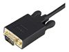StarTech.com 3ft DisplayPort to VGA Adapter Cable - 1920x1200 - Active DisplayPort (DP) Computer or Laptop to VGA Monitor or TV Display (DP2VGAMM3B) - video converter - black_thumb_2