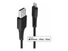 Cable Lindy USB an Lightning Kabel schwarz 1m_thumb_4