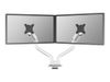 Neomounts DS70S-950WH2 NEXT One mounting kit - full-motion - for 2 LCD displays - white_thumb_1