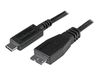 StarTech.com USB C to Micro USB Cable 0.5m - USB 3.1 Type C to Micro USB Type B Cable - Micro USB 3.1 to USB-C - Thunderbolt 3 Compatible (USB31CUB50CM) - USB Typ-C-Kabel - 50 cm_thumb_1