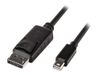 Cable Lindy Mini DP zu DP 2m Black_thumb_2