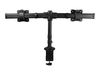 StarTech.com Dual Monitor Mount - Supports Monitors 13" to 27" - Adjustable - Desk Clamp or Grommet-Hole Desk Mount for Dual VESA Monitors - Black (ARMBARDUOG) - stand_thumb_2