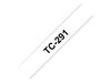 Brother laminated tape - Black, white_thumb_1