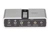 StarTech.com 7.1 USB Sound Card - External Sound Card for Laptop with SPDIF Digital Audio - Sound Card for PC - Silver (ICUSBAUDIO7D) - sound card_thumb_2
