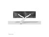 Neomounts NEXT Slim DS70-250WH2 Befestigungskit - Voll beweglich - für 2 Monitore - weiß_thumb_2