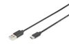 DIGITUS USB cable AK-300154-010-S - USB-A / USB-C - 1 m_thumb_1