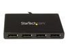 StarTech.com 4 Port DisplayPort MST Hub - DP 1.2 to 4x DP MST Hub - DisplayPort Multi Monitor Splitter - 4 Port MST Hub (MSTDP124DP) - video splitter - 4 ports_thumb_6