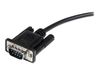 StarTech.com 0.5m Black Straight Through DB9 RS232 Serial Cable - DB9 RS232 Serial Extension Cable - Male to Female Cable - 50cm (MXT10050CMBK) - serial extension cable - 50 cm_thumb_2
