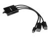 StarTech.com 2m 6 ft HDMI, DisplayPort or Mini DisplayPort to HDMI Converter Cable - HDMI, DP or Mini DP to HDMI Adapter Cable (DPMDPHD2HD) - video adapter - DisplayPort / HDMI - 2 m_thumb_1
