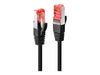 Cable Lindy Patch Cat6 S/FTP 1m Black_thumb_2