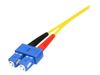 StarTech.com 1m Fiber Optic Cable - Single-Mode Duplex 9/125 - LSZH - LC/SC - OS1 - LC to SC Fiber Patch Cable (SMFIBLCSC1) - Netzwerkkabel - 1 m_thumb_3