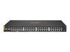 HPE Aruba 6100 48G Class4 PoE 4SFP+ 370W Switch - switch - 52 ports - managed - rack-mountable_thumb_1