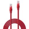 Lindy 48030 Netzwerkkabel Rot 0,3 m Cat6 U/UTP (UTP)_thumb_3