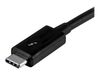 StarTech.com 1m Thunderbolt 3 (20Gbit/s) USB-C Kabel - Thunderbolt, USB und DisplayPort kompatibel - Thunderbolt-Kabel - 1 m_thumb_4