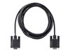 StarTech.com 3m RS232 Serial Null Modem Cable, Crossover Serial Cable w/Al-Mylar Shielding, DB9 Serial COM Port Cable Female to Male, Compatible w/DTE Devices - Tool-Less Design w/Thumbscrews, Black, F/M (9FMNM-3M-RS232-CABLE) - Nullmodemkabel - DB-9 zu D_thumb_2