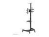 Neomounts PLASMA-M1900E cart - for flat panel / AV system - black_thumb_4