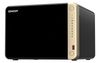QNAP TS-664 NAS Tower Intel® Celeron® N5095 8 GB DDR4 0 TB QNAP QTS Schwarz, Bronze_thumb_2