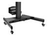 StarTech.com Mobile Workstation Cart with Monitor Mount, CPU/PC Holder, Keyboard Tray, Ergonomic Height Adjustable Desktop Computer Cart, Rolling Mobile Standing Workstation on Wheels - Portable Stand-Up Cart cart - for LCD display / keyboard / mouse / CP_thumb_6